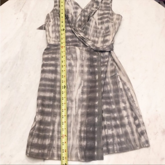 Calypso St. Barth Tie Dye Linen Wrap Dress - Picture 4 of 7